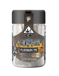 Prophet Platinum Pie pre-roll jar